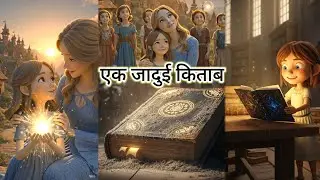 माया को मिली जादुई किताब जादुई किताब ने किया कमाल cartoon video hindi #HR_Hindustani_AI 