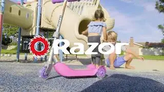 Razor Jr. Folding Kiddie Kick Scooter Ride Video