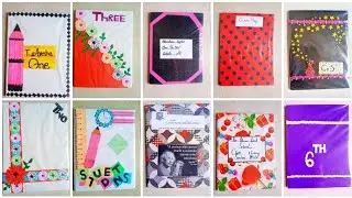 Register decoration ideas for school | Project file decoration ideas