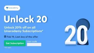Unacademy 20% Off: Use Code KAJLA | Valid Till 19th February | Mahesh Kumar Kajla