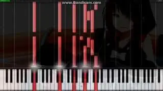 Date A Live OP - Date A Live by Sweet Arms - Synthesia Piano arr.ZackyAnimePiano