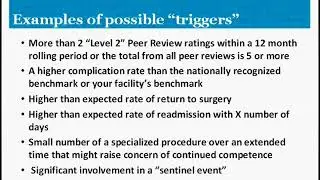 Licensed Independent Practitioner Credentialer's Boot Camp: Ongoing Professional Practice Evaluation