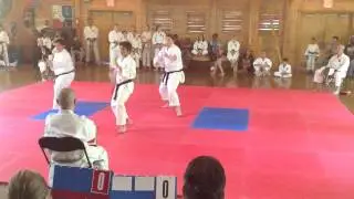 Bassai Dai, Team Kata Ontario Boys | IKD World Camp Tournament 2014, Shotokan