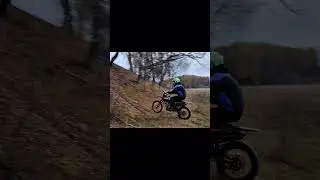 Да, я упал, с кем не бывало #питбайк #grx #edit