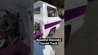 Beautiful Chevrolet Corvair pick up truck.