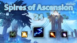 [9.0.5] Spires of Ascension +24 | Elemental Shaman PoV
