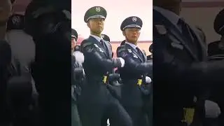 China army on parade #fredthecreator  #fifa #army #china #chinese #soldiers