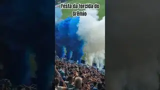 Torcida do Gr&ecirc;mio da show em final do Gauch&atilde;o