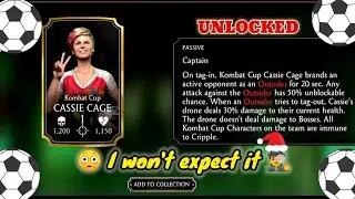 😱How I got Kombat Cup Cassie Cage MK MOBILE | How to get Kombat Cup Cassie Cage mortal Kombat Mobile