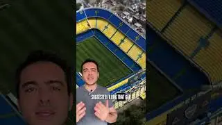Почему в La Bombonera отсутствует одна часть?