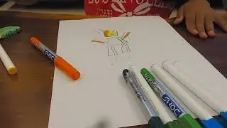 How to draw a cute noob character #easy #fun