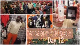 VLOGTOBER DAY 12: ARIYA'S PARTY RENTING OUT THE MOVIE THEATER NEW P DROPPER FRAGRANCES | DAMEDASH