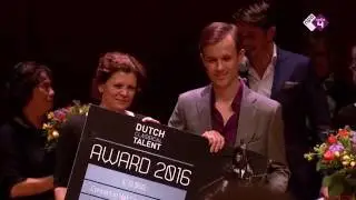 Uitreiking aan Vincent van Amsterdam | Finale Dutch Classical Talent 15/16