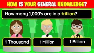 👉  40 Trivia Quiz Questions - How is YOUR general knowledge?! | 26-015