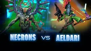 Aeldari vs Necrons Competitive Battle Report