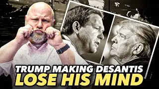 DeSantis Won't Stop Whining About Trump Kicking His Butt