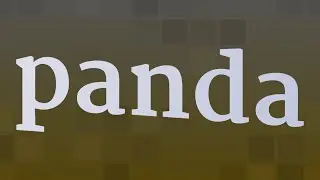 PANDA pronunciation &bull; How to pronounce PANDA