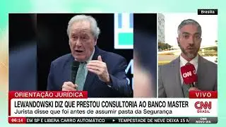 Lewandowski diz que prestou consultoria jur&iacute;dica ao Banco Master
