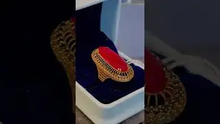 New Big Stone Gold Ring Special Edition #gold #jewellery #ring #goldring #trending #shorts #ytshorts