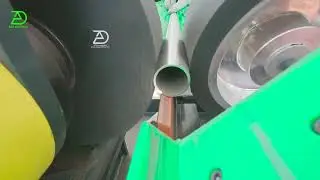 ADV106 Pipe Polishing Machine &ndash; Removing Oxide Scale from Steel Pipes!