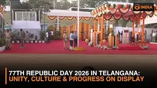 77th Republic Day 2026 in Telangana | Unity, Culture & Progress on Display |