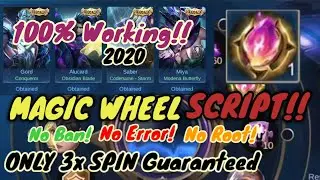 3x Spin Only Magic Crystal 🔮 | Magic Wheel Script !! | 100% Working | Mobile Legends