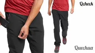 Best Trackpants/Trousers For Men | Decathlon Fast Dry NH100 Trouser Black🔥Review | Qcheck