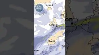Saharan dust incoming! #ukweather #irishweather #sahara #dust