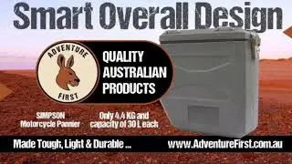 Adventure First Panniers: Rusty's Report. Quote ABMT111 to claim $220 discount