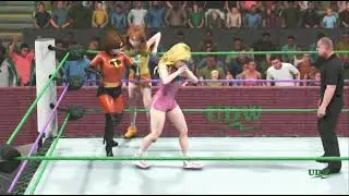 Princess Daisy/Peach vs. Elastigirl/Violet (Hulk Bash IX, M3)