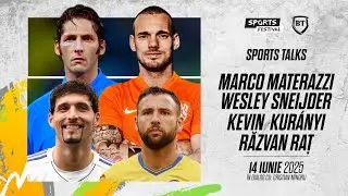 SPORTS TALKS 2025 - Marco Materazzi, Wesley Sneijder, Kevin Kur&aacute;nyi, Răzvan Raț