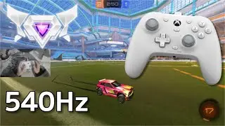 GameSir G7 HE ASMR 😴 Rocket League Ranked 🏆 Satisfying 360 FPS 4K