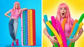 Viral DIY Fidget Toys For Teens 🔥 3D Pen and Hot Glue Hacks You&rsquo;ll LOVE!