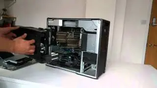 Z820 Fan assembly removal and insertion