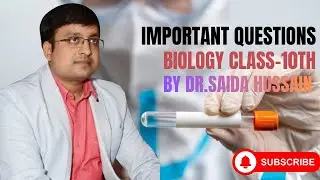 #BIOLOGY IMPORTANT QUESTION FOR U.P. BOARD-2026||BY DR SAIDA HUSSAIN#biologyquestion  #viralvideo