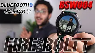 Fire-Boltt Talk Bluetooth Calling Smartwatch | BSW004 Full Review
