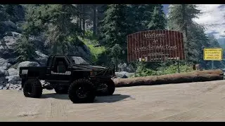 BeamNG drive Sierra Nevada Trails