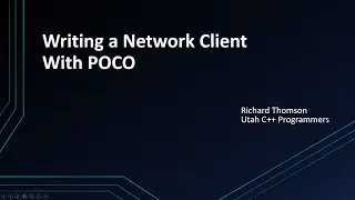 Написание сетевого клиента с помощью POCO