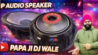 &ldquo;P Audio 1000W Speaker 🔥 Full Bass Test | Papa Ji DJ Wale&rdquo;