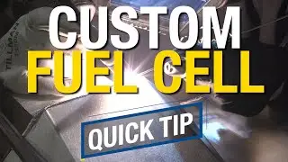 QUICK TIP: Fabricating Custom Fuel Cell - ONE Tip for Better Results! Welding Aluminum with Eastwood