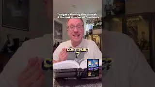 Tonight's Gaming Devotional: A Limited Number of Continues #continue #videogames #countingdown