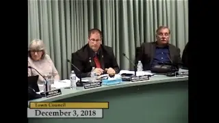 Enfield, CT - Town Council - December 3, 2018