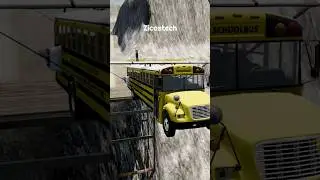Bus Jump #beamng #beamngcrashes #beamngdrive #youtubeshorts #beamngcrash #beamngjumps