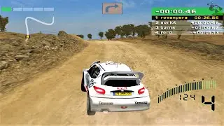 WRC: World Rally Championship (2001) - Kenya Rally | PS2 4K Gameplay
