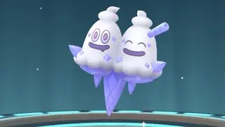 色違迷你冰shiny Vanillite🍦➡️色違多多冰shiny Vanillish🍦➡️色違雙倍多多冰shiny Vanilluxe🍦🍦