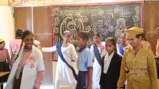 Meena manch activity Composite school Balapar 
