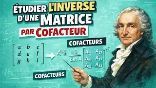 Matrice: Calcul Déterminant, Comatrice et Matrice Inverse