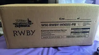 Weiss Schwarz RWBY Vol 4 Premium Booster Case Box Opening! Let’s get some SPs!