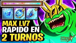 🔥 FARMEA EN 2 TURNOS Lv7 MAX JEFE GRAEON DE EVENTO! 🔥 EQUIPOS FACIL Y RAPIDO! 🔥 - 7ds Grand Cross