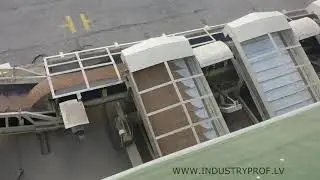 belt type wagon unloader - 500 m3/h / Установка разгрузки вагонов - хопперов - 500 m3/час